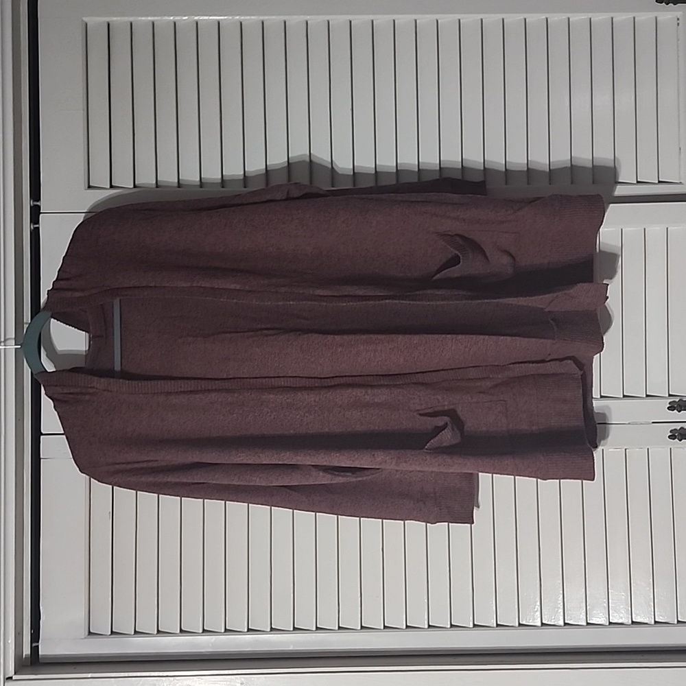 Womens long cardigan with hood